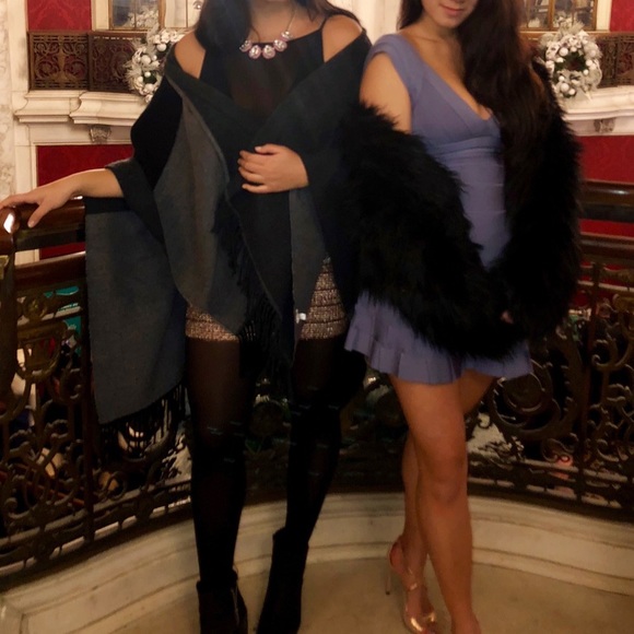 Moschino x H&M faux fur black jacket S - Picture 3 of 8